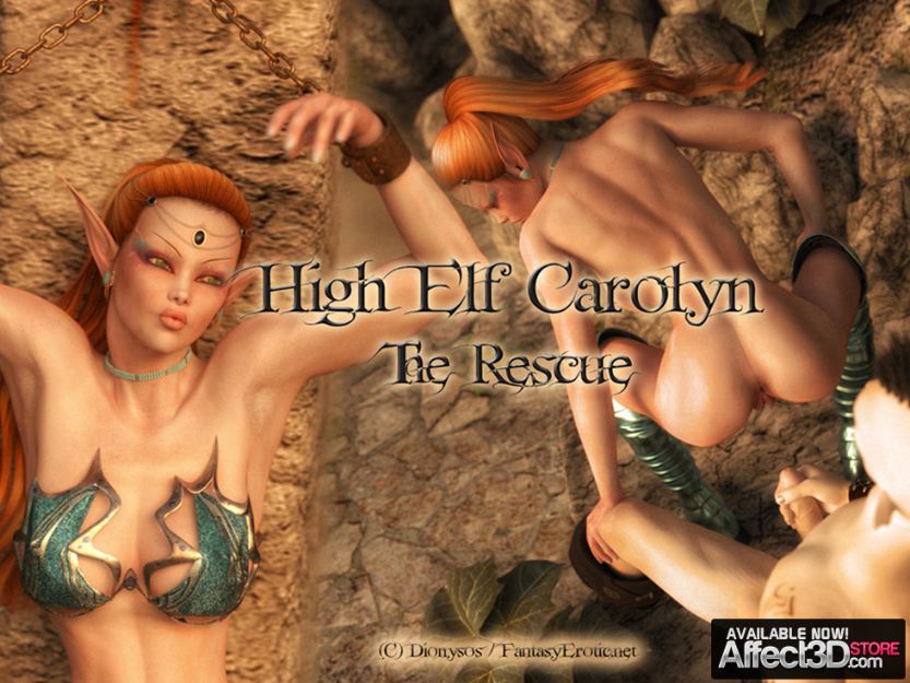 Dionysos High Elf Carolyn The Rescue FantasyErotic Porn Comic